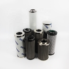 Hydraulic 0.5 Um Stainless Steel Oil Filters 2 Micron Polyester Fiber Wire Mesh Pleated